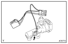 REMOVE FUEL PUMP HARNESS