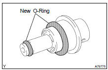 INSTALL FUEL PRESSURE REGULATOR ASSY