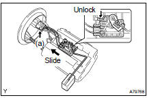 REMOVE FUEL SENDER GAGE ASSY