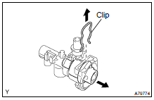 REMOVE FUEL PRESSURE REGULATOR ASSY