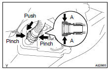 REMOVE CHARCOAL CANISTER ASSY