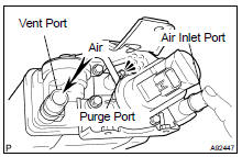  INSPECT CHARCOAL CANISTER ASSY