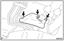 REMOVE FUEL TUBE PROTECTOR NO.1