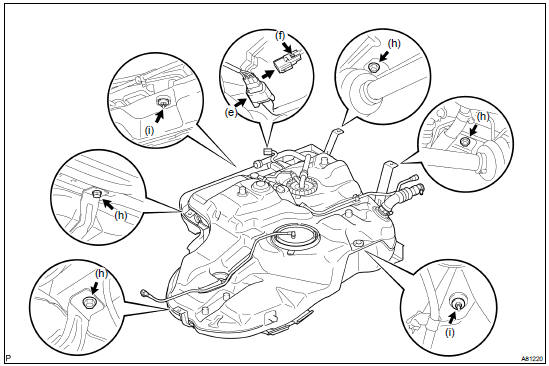 REMOVE FUEL TANK ASSY