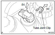 REMOVE VAPOR PRESSURE SENSOR ASSY