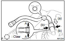 REMOVE FUEL TANK VENT HOSE