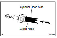  INSPECT VENTILATION VALVE SUB-ASSY