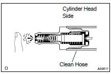 INSPECT VENTILATION VALVE SUB-ASSY