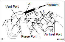  INSPECT CHARCOAL CANISTER ASSY