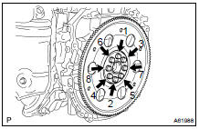 INSTALL DRIVE PLATE & RING GEAR SUB-ASSY