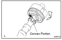 INSPECT CAMSHAFT TIMING GEAR ASSY