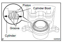  INSTALL CYLINDER BOOT